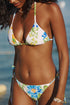 PQ Swim Bluebell Embroidered Triangle Top